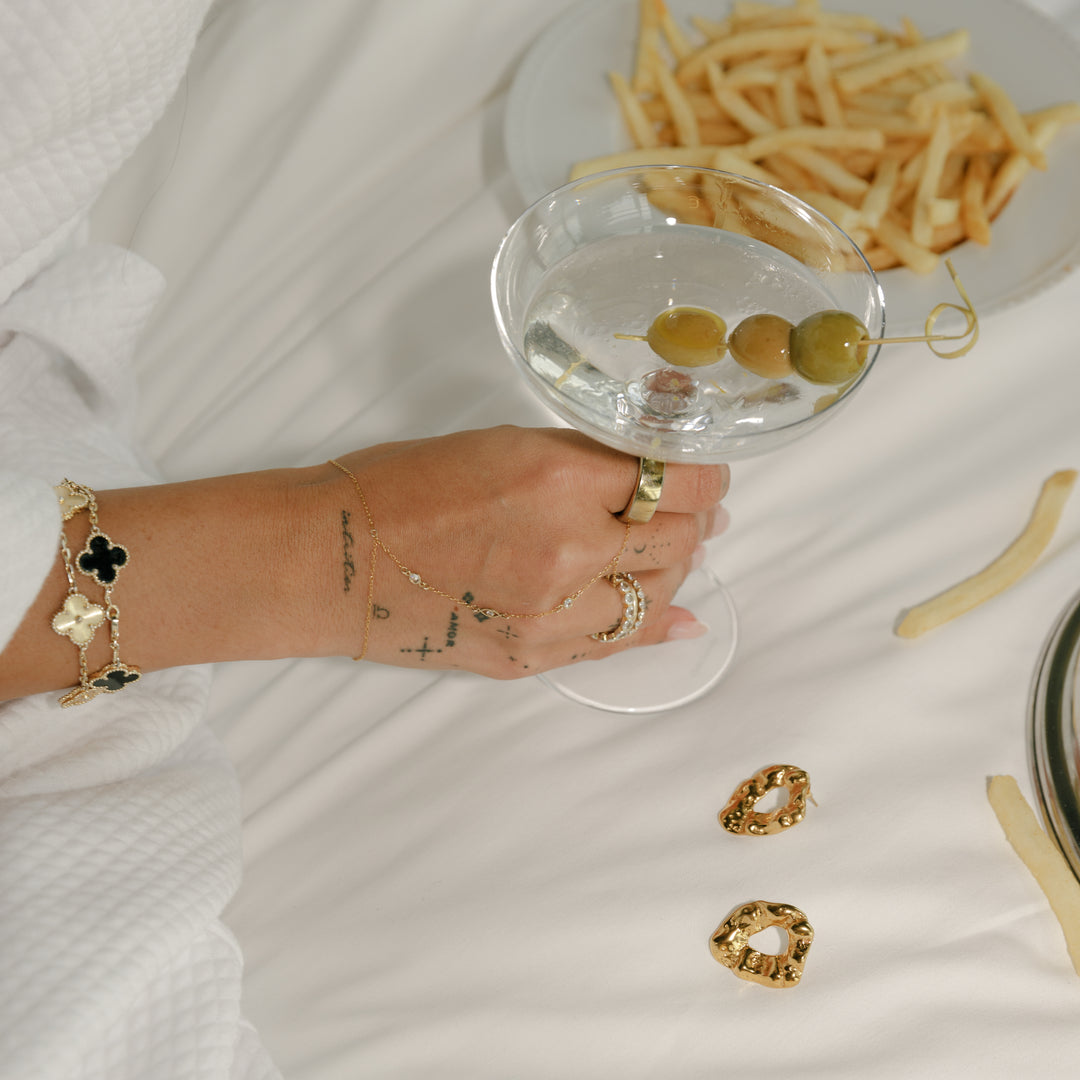 All Eyes on Me CZ Hand Chain