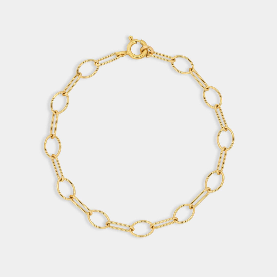 14K Gold Filled Bracelets Cheska Bracelet LINK'D THE LABEL
