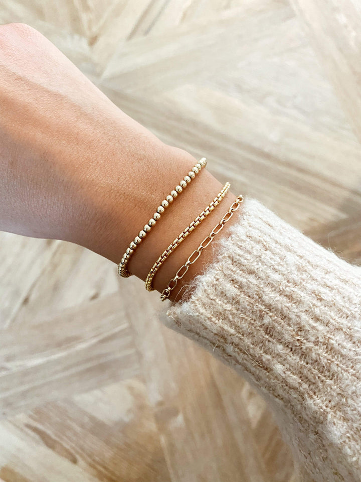 14K Gold Filled Bracelets Juliette Bracelet LINK'D THE LABEL