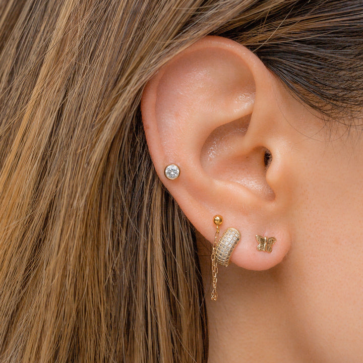 Butterfly studs