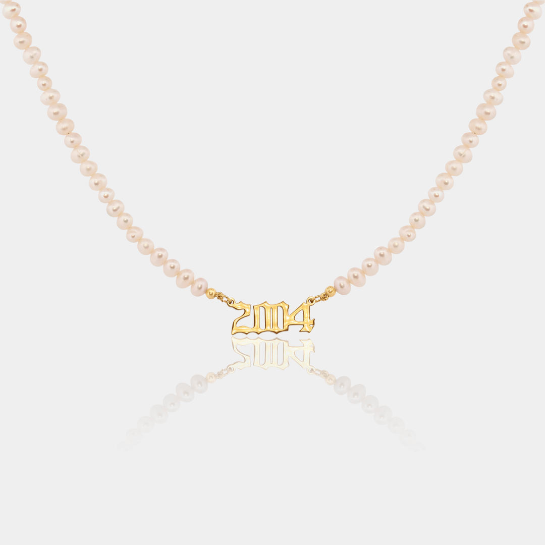14K Gold Filled Necklaces Birth Year Necklace LINK'D THE LABEL