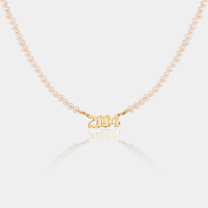 14K Gold Filled Necklaces Birth Year Necklace LINK'D THE LABEL