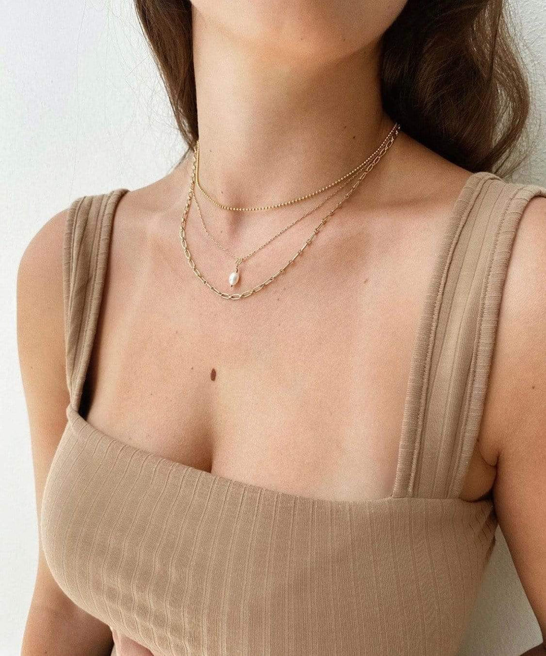 14K Gold Filled Necklaces Emma Necklace LINK'D THE LABEL