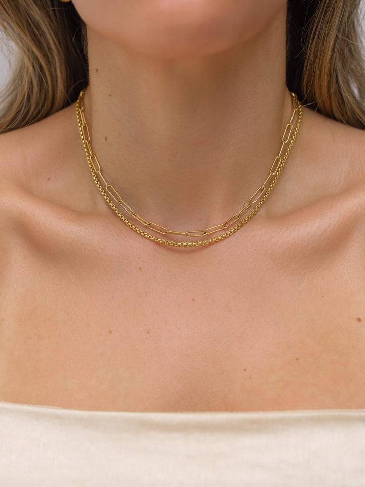 14K Gold Filled Necklaces LINK'D Necklace LINK'D THE LABEL