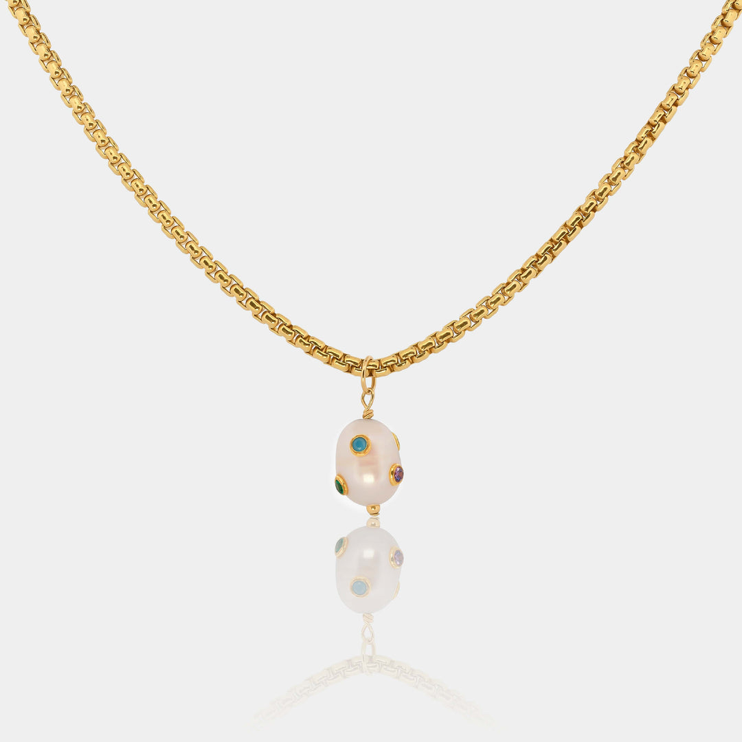 14K Gold Filled Necklaces Willow Necklace LINK'D THE LABEL
