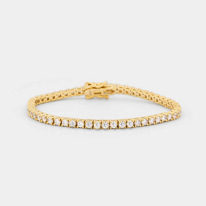 14K Gold Filled Bracelets Reese Tennis Bracelet LINK'D THE LABEL
