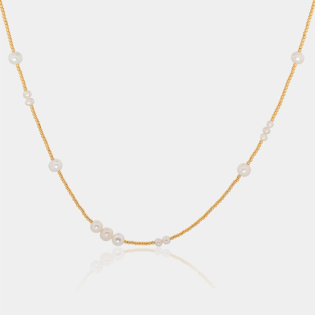 14K Gold Filled Mixed Aimee Necklace LINK'D THE LABEL