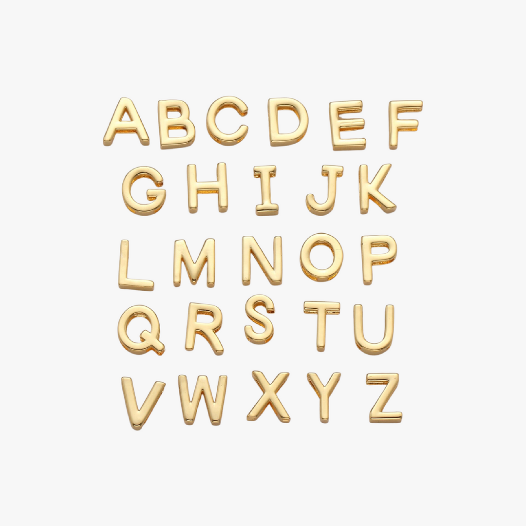 14K Gold Filled Necklaces Classic Initial Necklace LINK'D THE LABEL