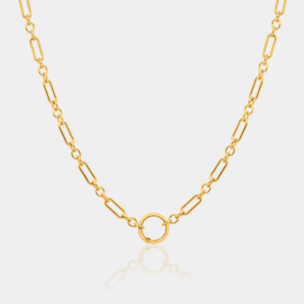 14K Gold Filled Necklaces Palmer Chain Necklace LINK'D THE LABEL