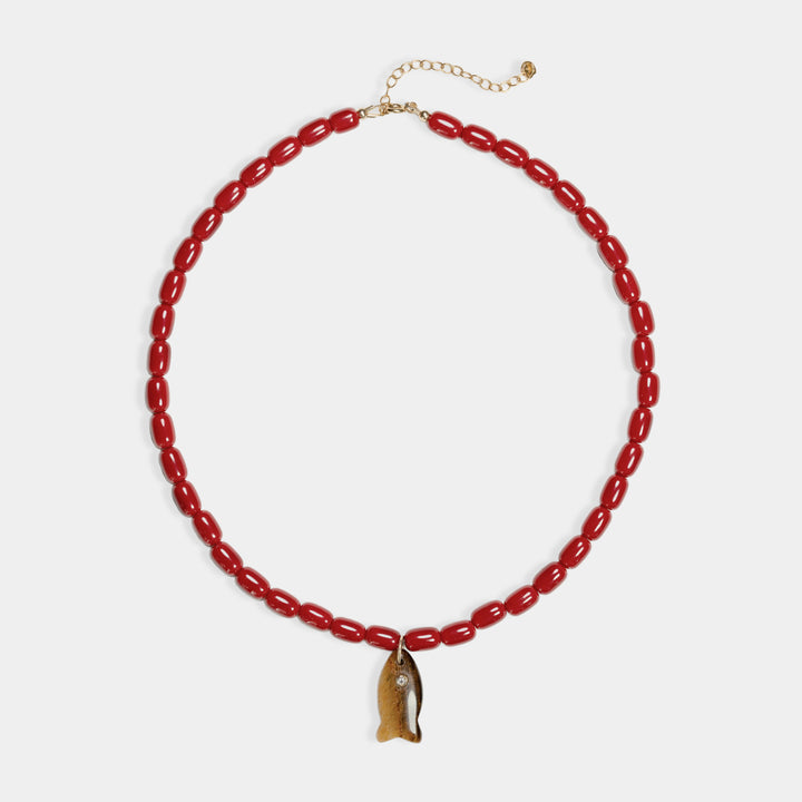 14K Gold Filled Necklaces Pez Charm Necklace LINK'D THE LABEL