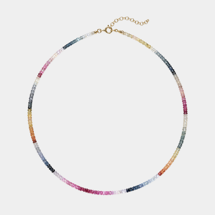 14K Gold Filled Necklaces Sfumato Sapphire Necklace LINK'D THE LABEL