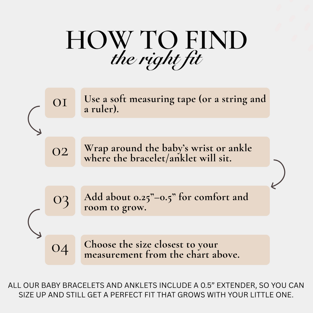 14K Gold Filled Protectora Baby Bracelet/Anklet LINK'D THE LABEL