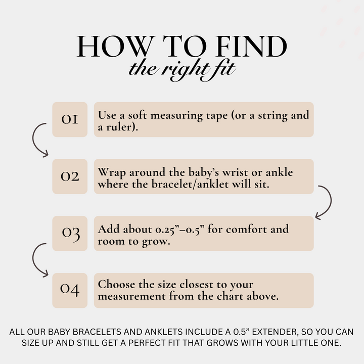 14K Gold Filled Protectora Baby Bracelet/Anklet LINK'D THE LABEL