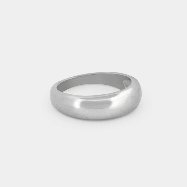 14K Gold Filled Rings Stackable Dome Ring LINK'D THE LABEL