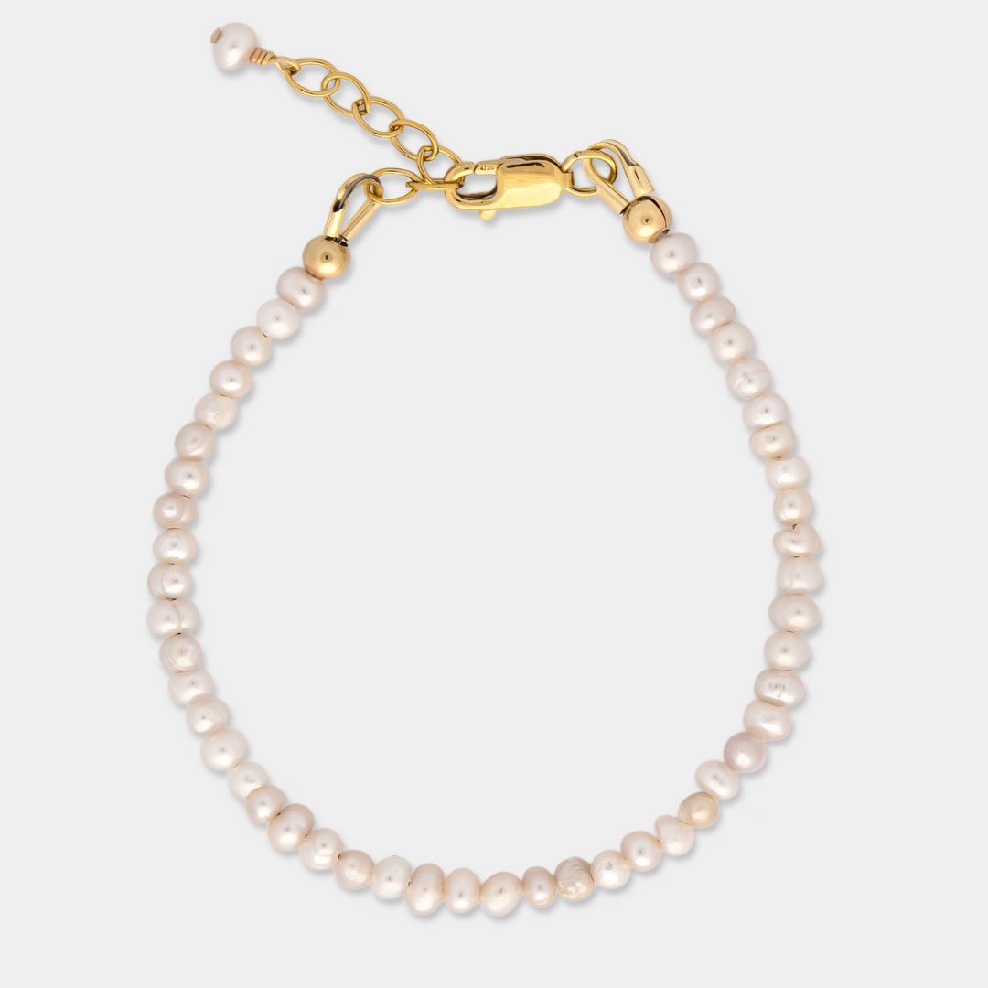 14K Gold Filled Tiny Treasure Baby Bracelet/Anklet LINK'D THE LABEL