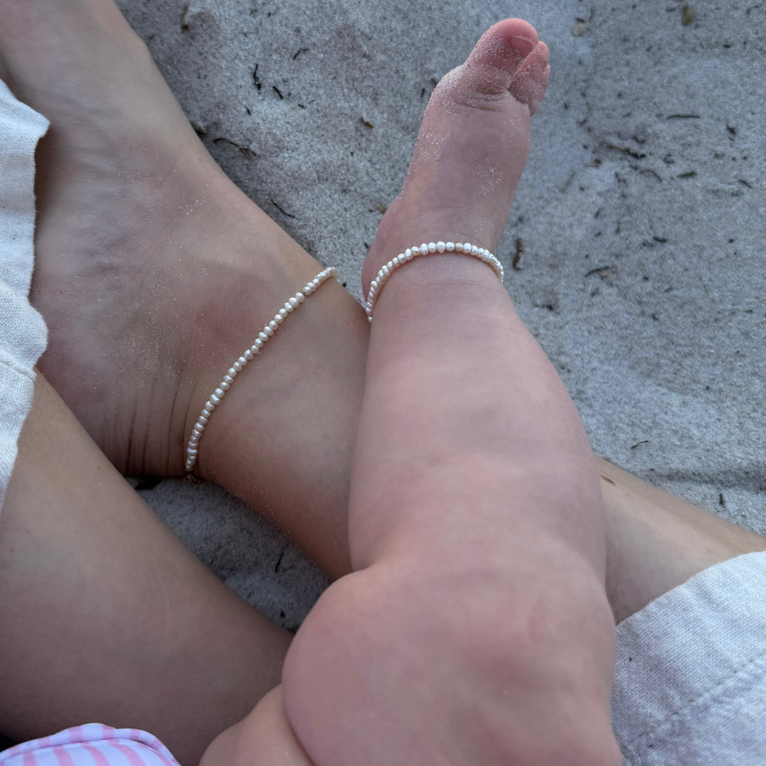 14K Gold Filled Tiny Treasure (Mama Edition) Bracelet/Anklet LINK'D THE LABEL