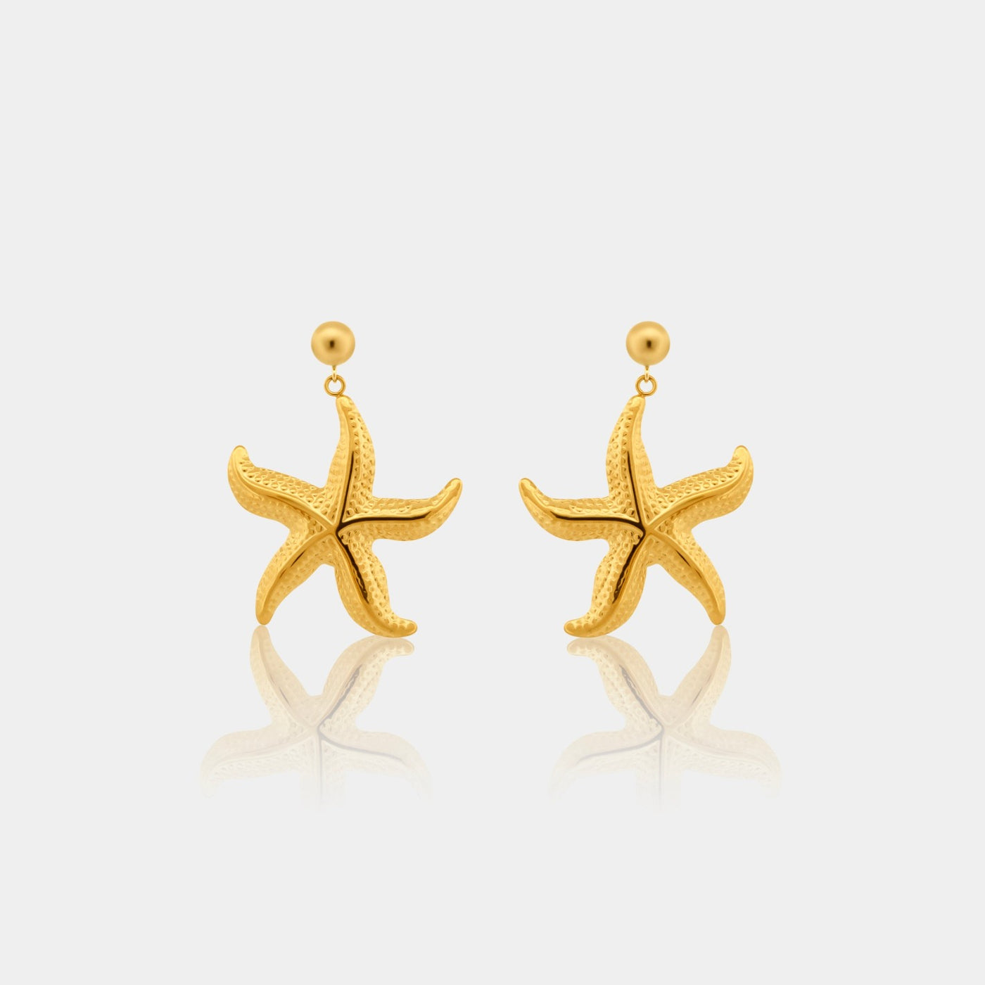 starfish drop earrings