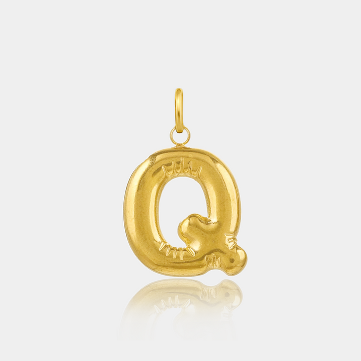 Jumbo Bubble Letter Charm