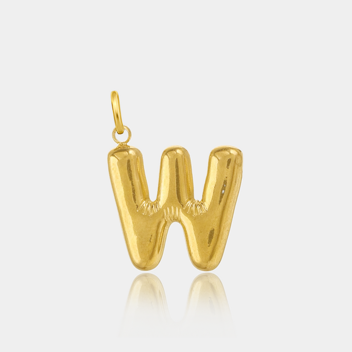 Jumbo Bubble Letter Charm