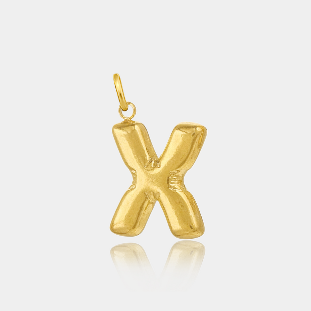 Jumbo Bubble Letter Charm