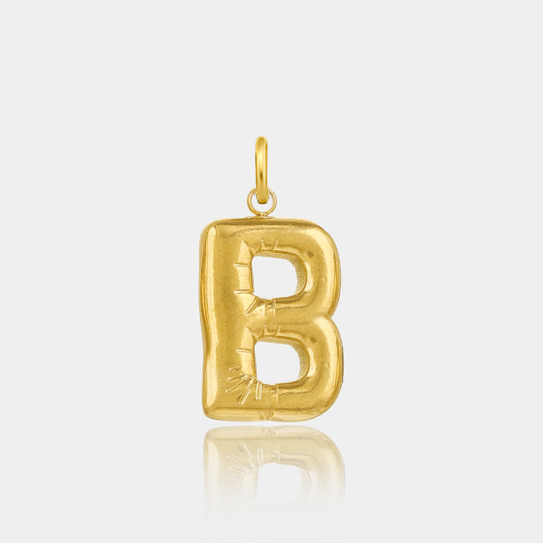 Jumbo Bubble Letter Charm