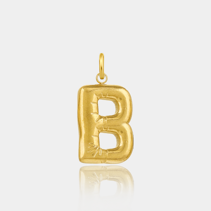 Jumbo Bubble Letter Charm