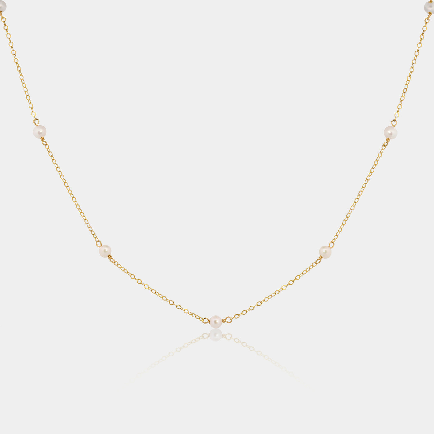 Pearl satellite necklace Clearance