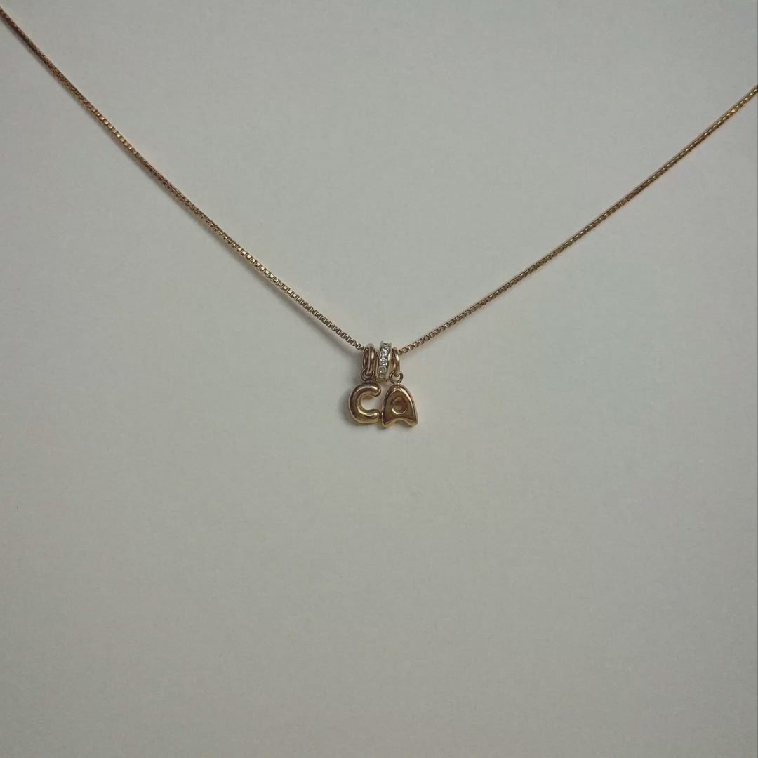 Pave Charm Spacer