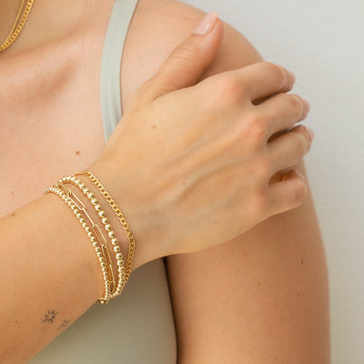 14K Gold Filled Bracelets Ava Bracelet LINK'D THE LABEL