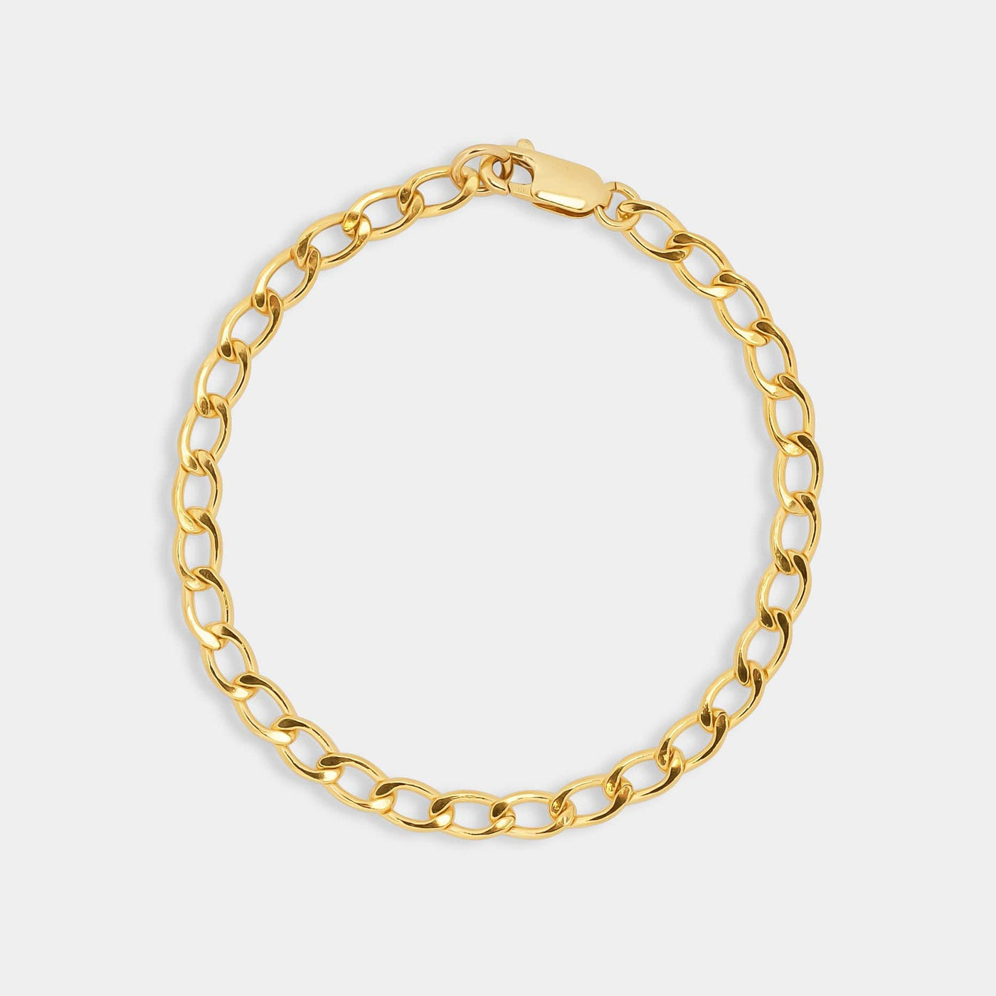14K Gold Filled Bracelets Cuban Link Chain Bracelet LINK'D THE LABEL