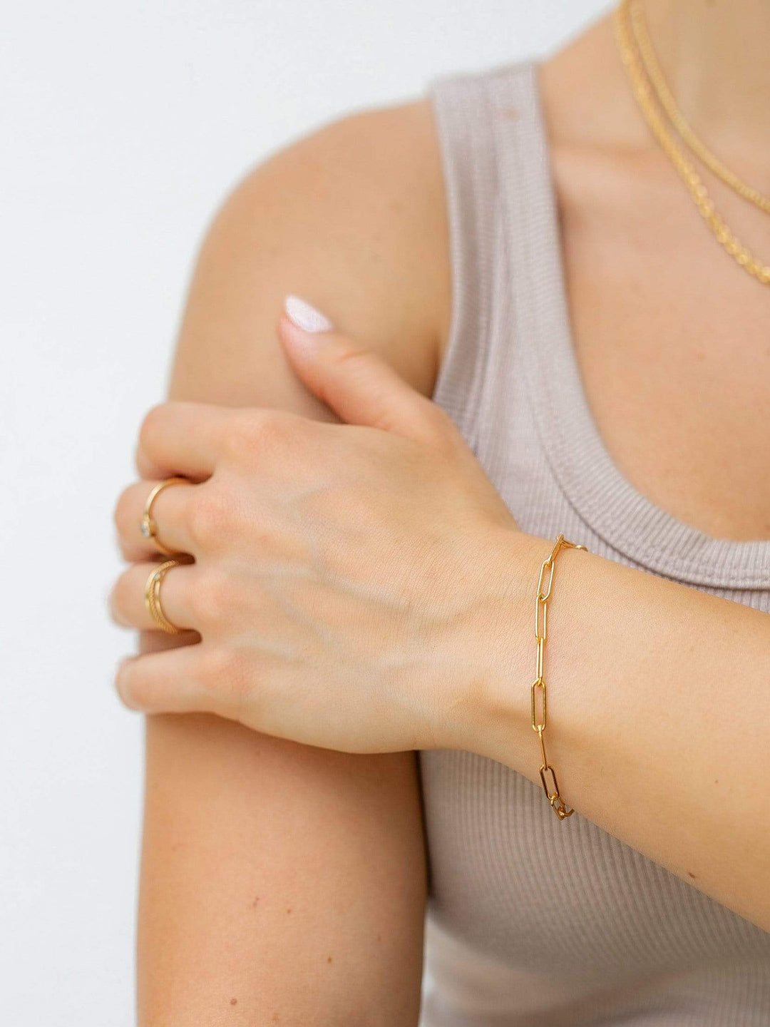 14K Gold Filled Bracelets LINK'D Bracelet LINK'D THE LABEL