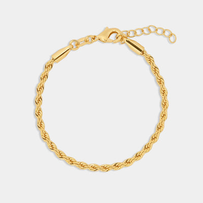14K Gold Filled Bracelets Rope Bracelet LINK'D THE LABEL