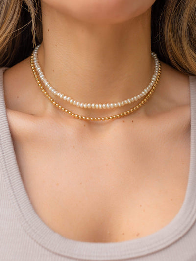 14K Gold Filled Necklaces Amalfi Necklace LINK'D THE LABEL