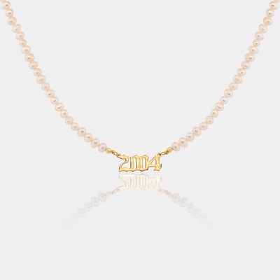 14K Gold Filled Necklaces Birth Year Necklace LINK'D THE LABEL
