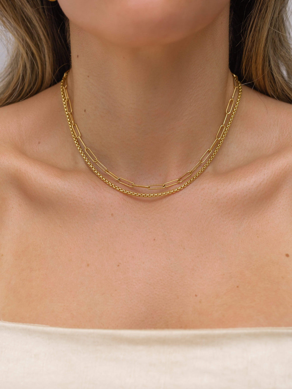 14K Gold Filled Necklaces LINK'D Necklace LINK'D THE LABEL