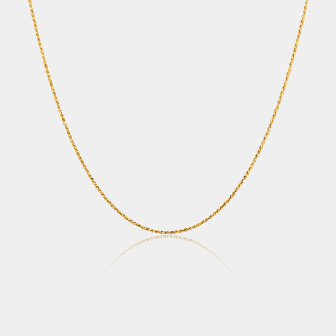 14K Gold Filled Necklaces Rope Necklace LINK'D THE LABEL