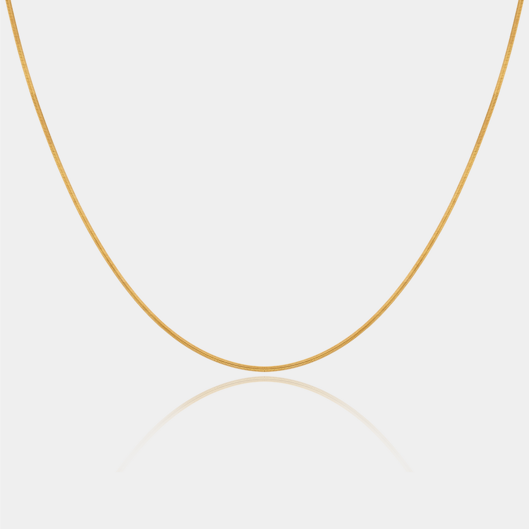 14K Gold Filled Necklaces Snake Chain Necklace LINK'D THE LABEL
