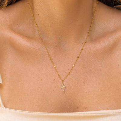 14K Gold Filled Necklaces Teresa Necklace LINK'D THE LABEL