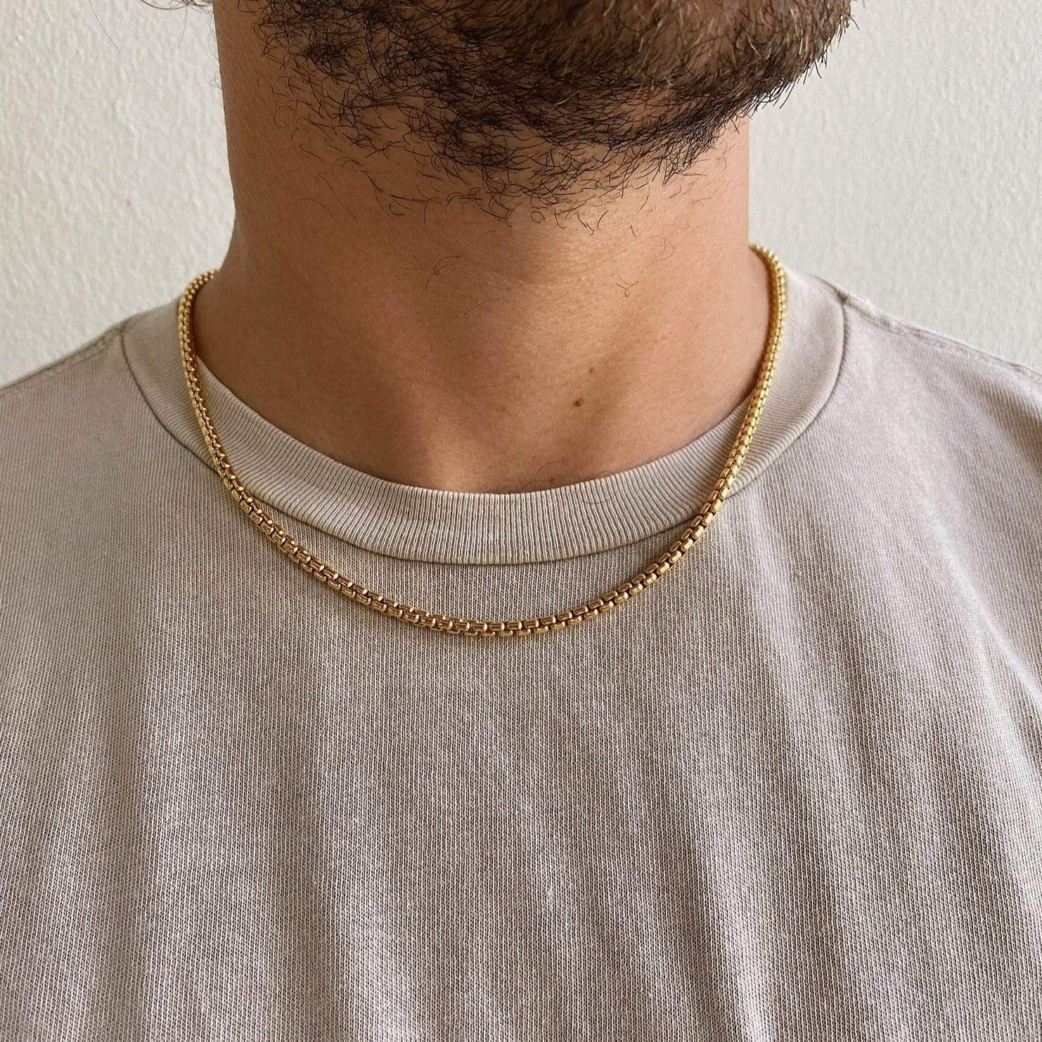 TOMWOOD Bo Chain Thick Gold 20.5インチ ネックレス 男女兼用