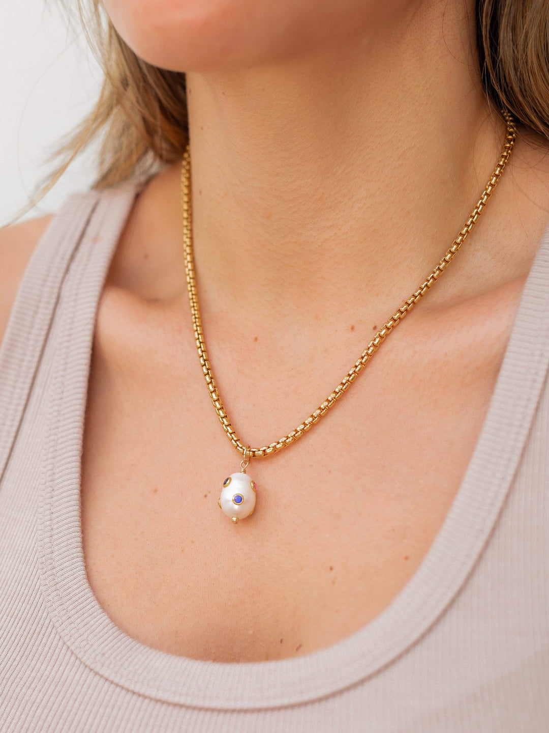 14K Gold Filled Necklaces Willow Necklace LINK'D THE LABEL