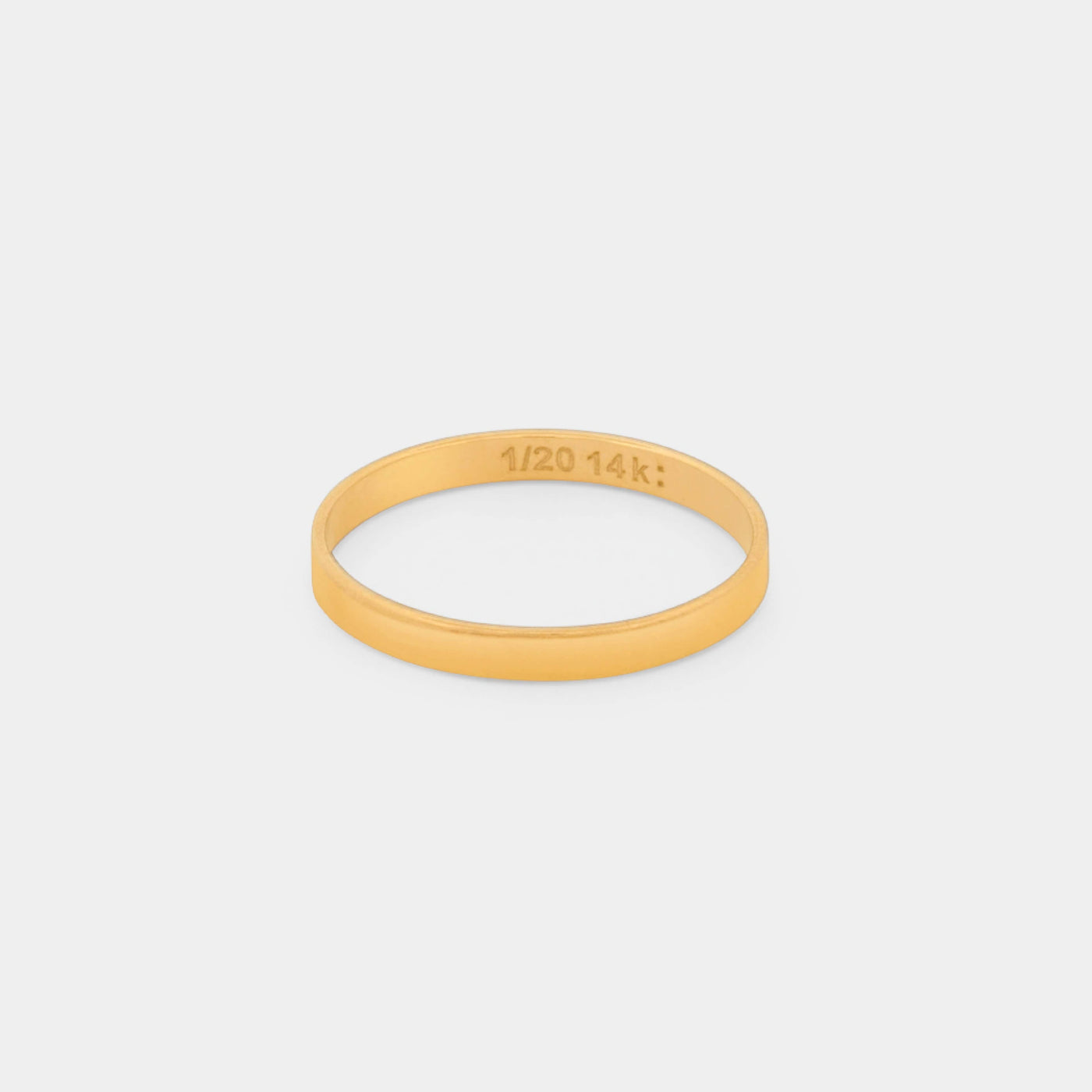Flat Stacking Ring LINK'D THE LABEL