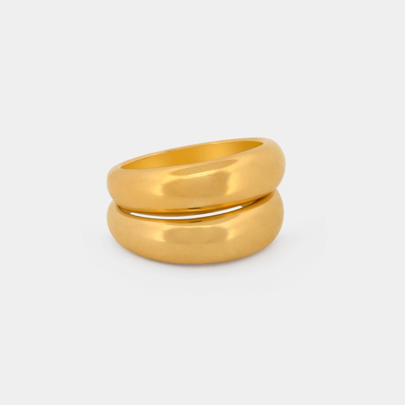 Stackable Double Dome ring